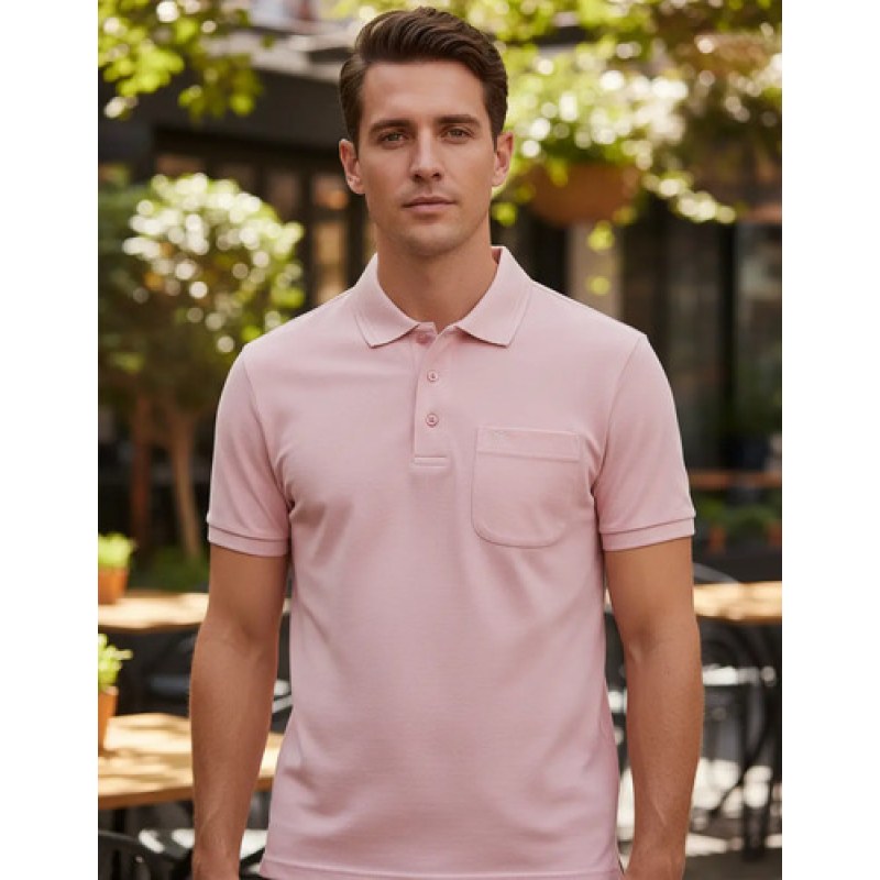 Playera Polo  Basica Manchester Manga Corta #mlpos_11 | Color: Piñon #color_pion #sku_1439ypich #sku_1439ypil #sku_1439ypim #sku_1439ypixl