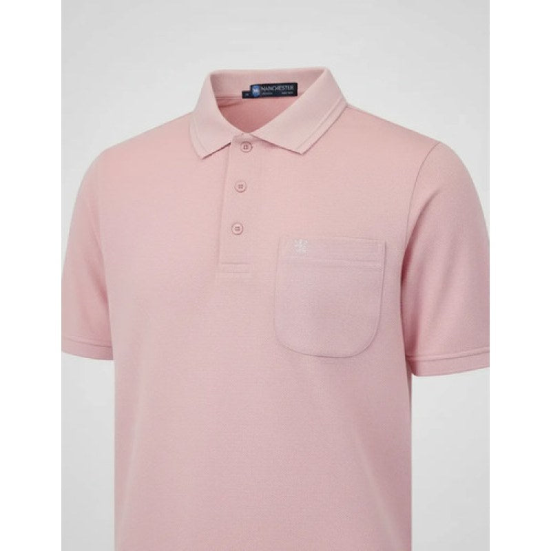 Playera Polo  Basica Manchester Manga Corta #mlpos_13 | Color: Piñon #color_pion #sku_1439ypich #sku_1439ypil #sku_1439ypim #sku_1439ypixl