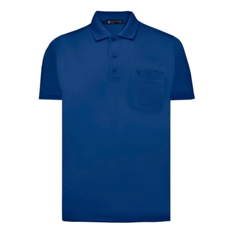 Playera Polo  Basica Manchester Manga Corta #mlpos_39 | Color: Francia #color_francia #sku_1439yazlch #sku_1439yazlg #sku_1439yazlm #sku_1439yazlxg