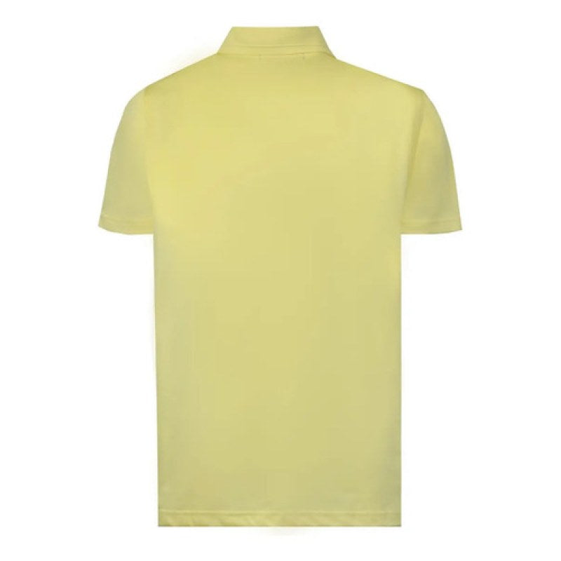 Playera Polo  Basica Manchester Manga Corta #mlpos_51 | Color: Paja #color_paja #sku_1439ypajag