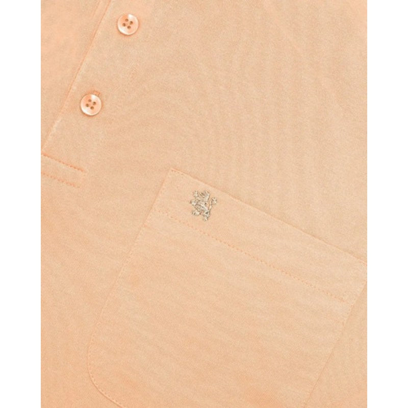 Playera Polo  Basica Manchester Manga Corta #mlpos_60 | Color: Melon #color_melon #sku_1431qmlg #sku_1431qmlxg