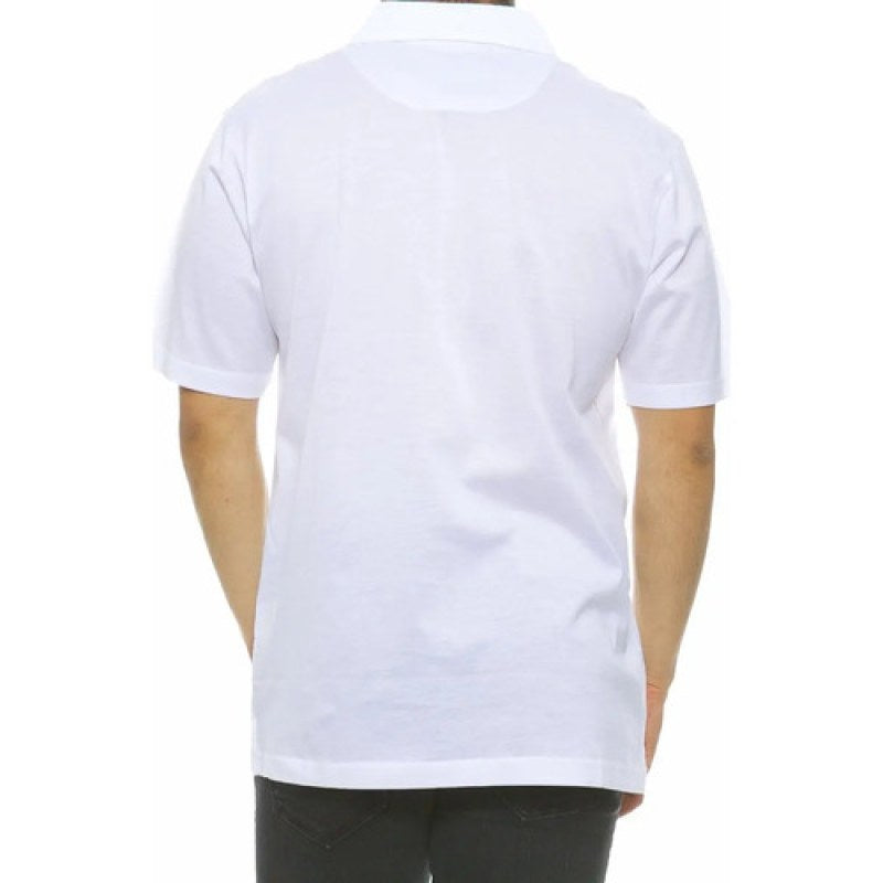Playera Polo  Basica Manchester Manga Corta #mlpos_7 | Color: Blanco #color_blanco #sku_1431qbcch #sku_1431qbcg #sku_1431qbcm #sku_1431qbcxl