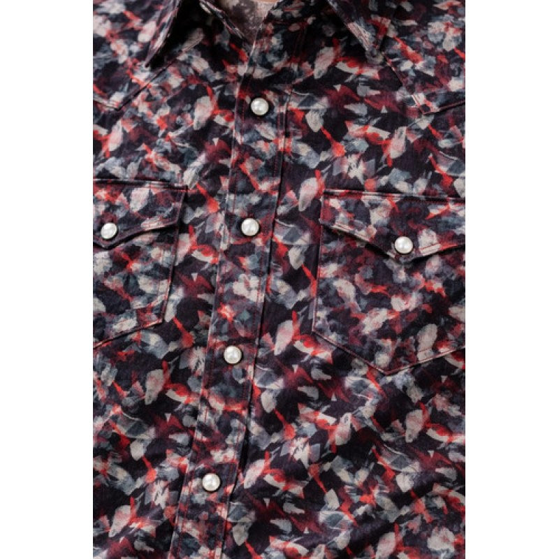Camisa Mariscal Vaquera Basica Caballero Western Shirt #mlpos_15 | Color: Negra Pincel #color_negra_pincel #sku_marmn152