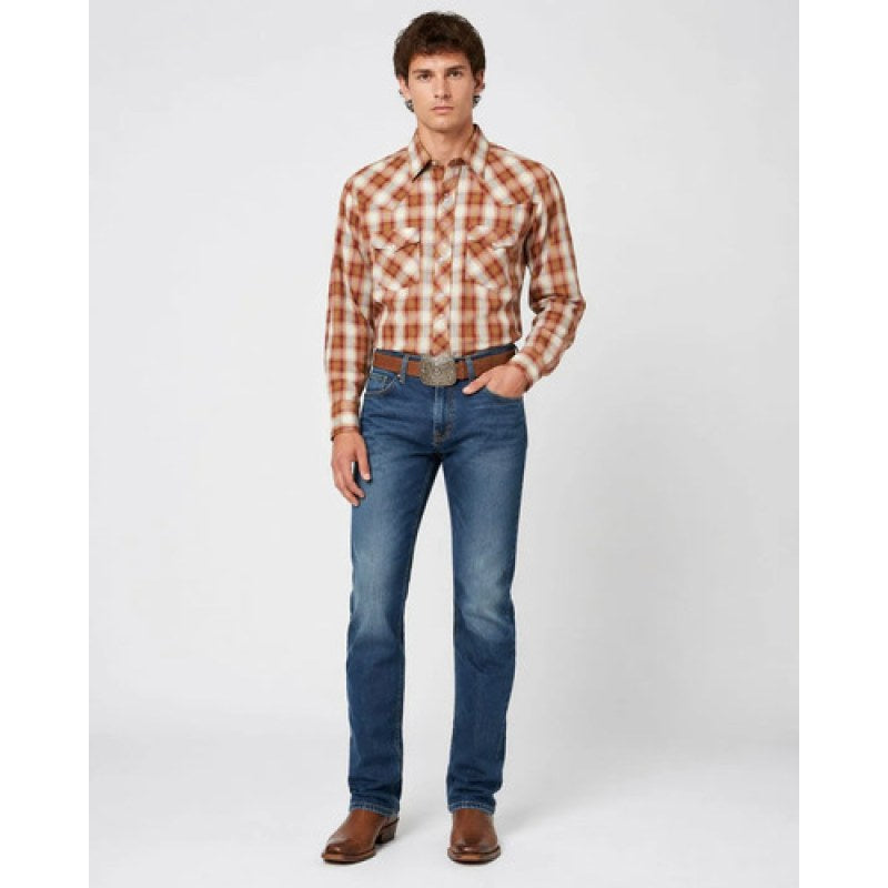 Camisa Mariscal Vaquera Basica Caballero Western Shirt #mlpos_45 | Color: Camel #color_camel #sku_marcamc152