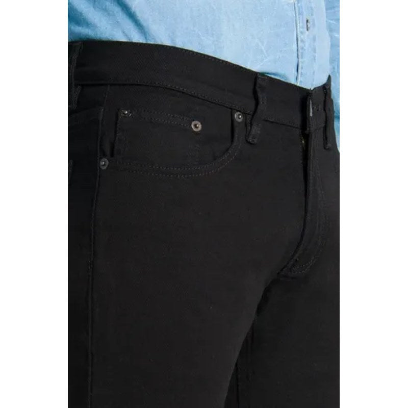 Pantalon Oggi Jeans Vaxter Mezclilla Movin Stretch Hombre #mlpos_20 | Color: Negro #color_negro #sku_vaxterblack32 #sku_vaxterblack33