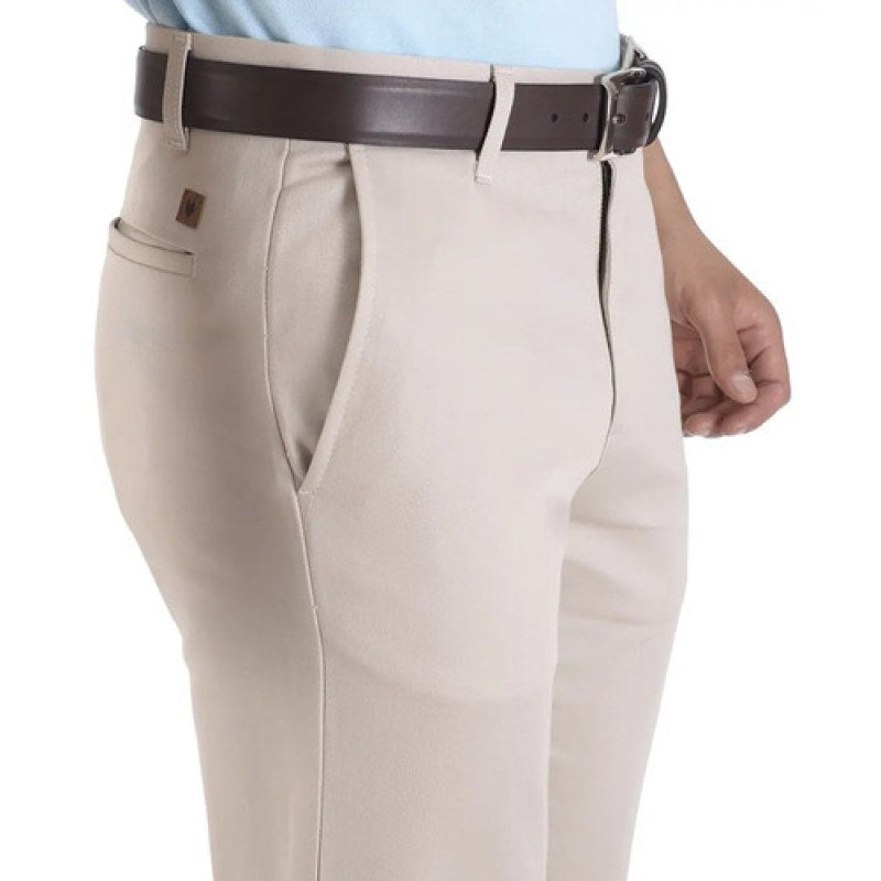 Pantalon Casual Yale Gabardina Recto Mod. 0789 0552  #mlpos_20 | Color: Crema #color_crema #sku_078905526231