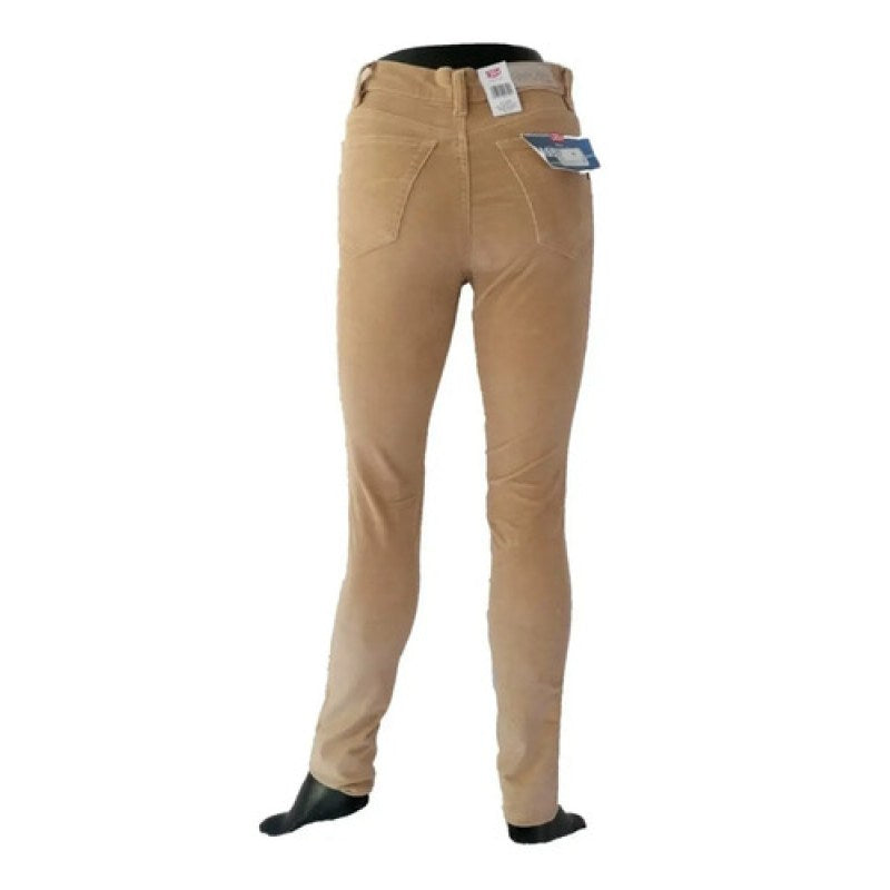 Pantalon Panilla Dama Entubado Oggi Modelo Passion #mlpos_5 | Color: Beige #color_beige | Talla: 5 #sku_pspnbg5