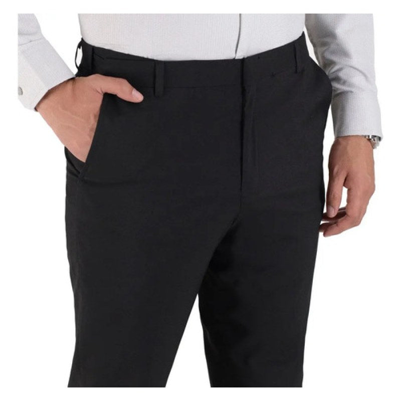 Pantalon De Vestir Teflon Yale Caballero Corte Classic #mlpos_3 | Color: Negro 8541-09 #color_negro_8541-09 #sku_yldvstr8541ng31 #sku_yldvstr8541ng32 #sku_yldvstr8541ng34 #sku_yldvstr8541ng36