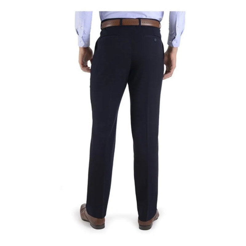 Pantalon De Vestir Teflon Yale Caballero Corte Classic #mlpos_6 | Color: Azul marino 8541-19 #color_azul_marino_8541-19 | Talla: 34 #sku_yldvstr8541mn34