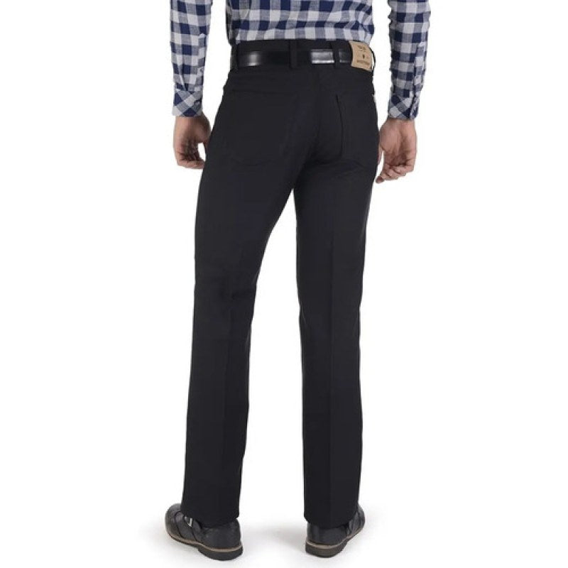 Pantalon Vaquero Poliester Jaspe Yale Caballero #mlpos_14 | Color: Negro liso #color_negro_liso #sku_058913830930 #sku_058913830931 #sku_058913830932 #sku_058913830933 #sku_058913830934 #sku_058913830936 #sku_058913830938 #sku_058913830940