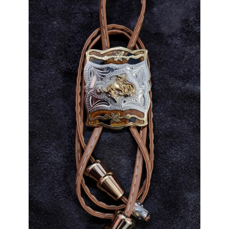 Corbatin Vaquero Para Caballero Artes Valenzuela #mlpos_3 | Color: Miel caballo jinete #color_miel_caballo_jinete #sku_mlm1305430562-189884773925