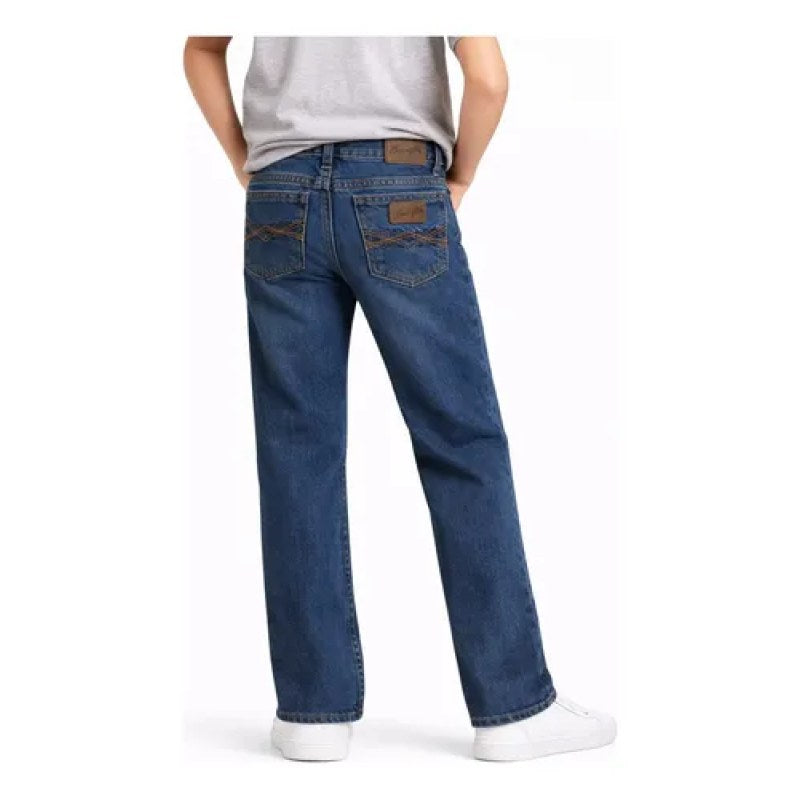 Pantalon Jeans Para Niño Wrangler Vaquero Cowboy #mlpos_18 | Color: 1277 20X #color_1277_20x | Talla: 8 #sku_1123812778