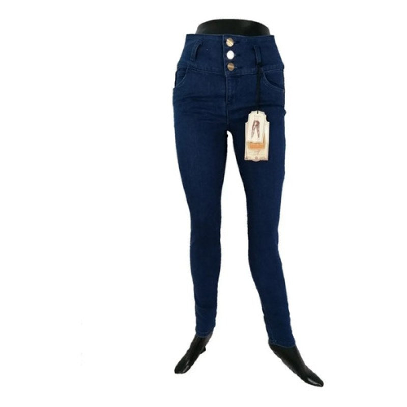 Pantalon Dama Entubado Sin Bolsas Britos Modelo Corazon #mlpos_2 | Color: 021271 #color_021271 #sku_0212717 #sku_02127113