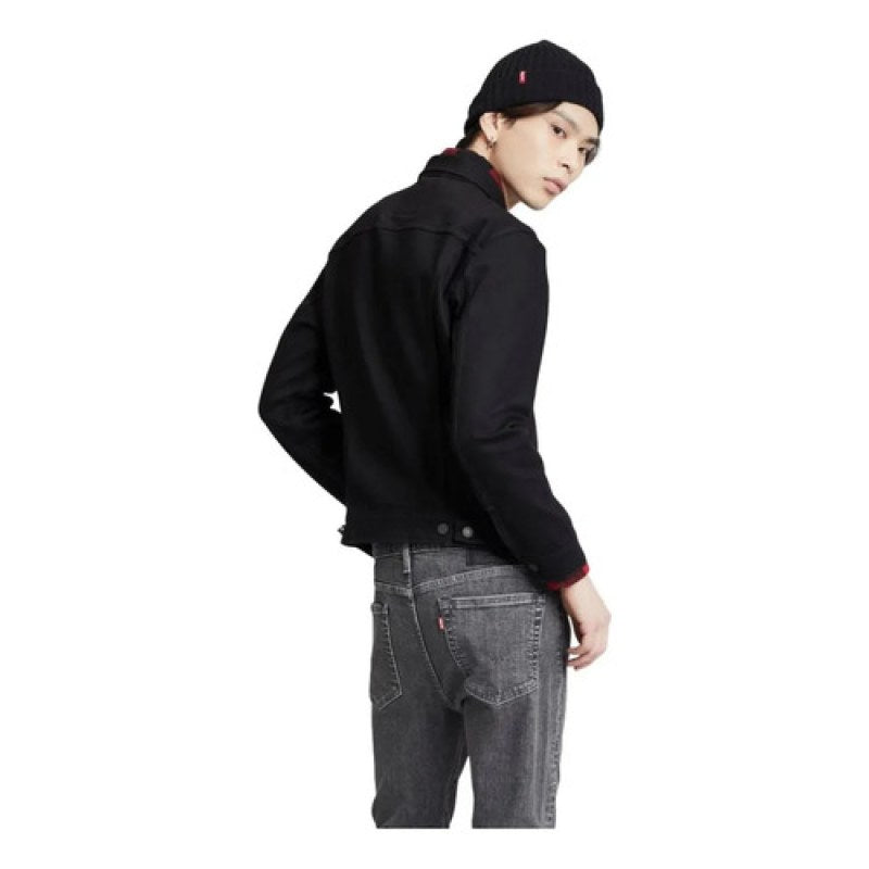 Chamarra  Chaqueta Mezclilla Caballero Levis Original #mlpos_3 | Color: Negro #color_negro #sku_723340403ch #sku_mlm1308163077-202014373409 #sku_mlm1308163077-202014373411 #sku_mlm1308163077-202014373413