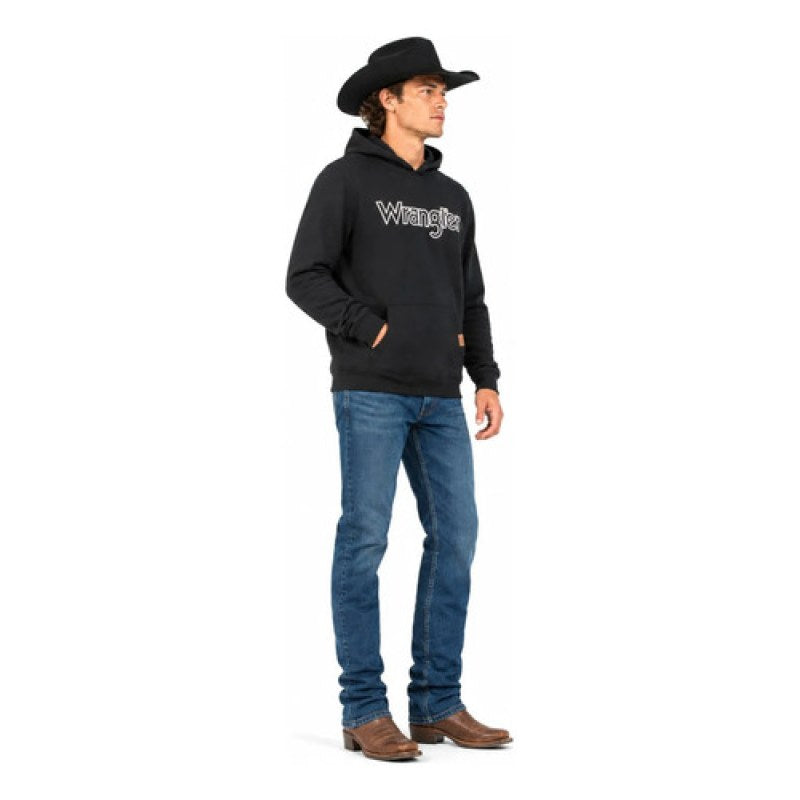 Sudadera Cerrada Con Capucha Wrangler Caballero #mlpos_9 | Color: Negro 5264 #color_negro_5264 #sku_112395264eeg #sku_112395264eg #sku_112395264g #sku_112395264m