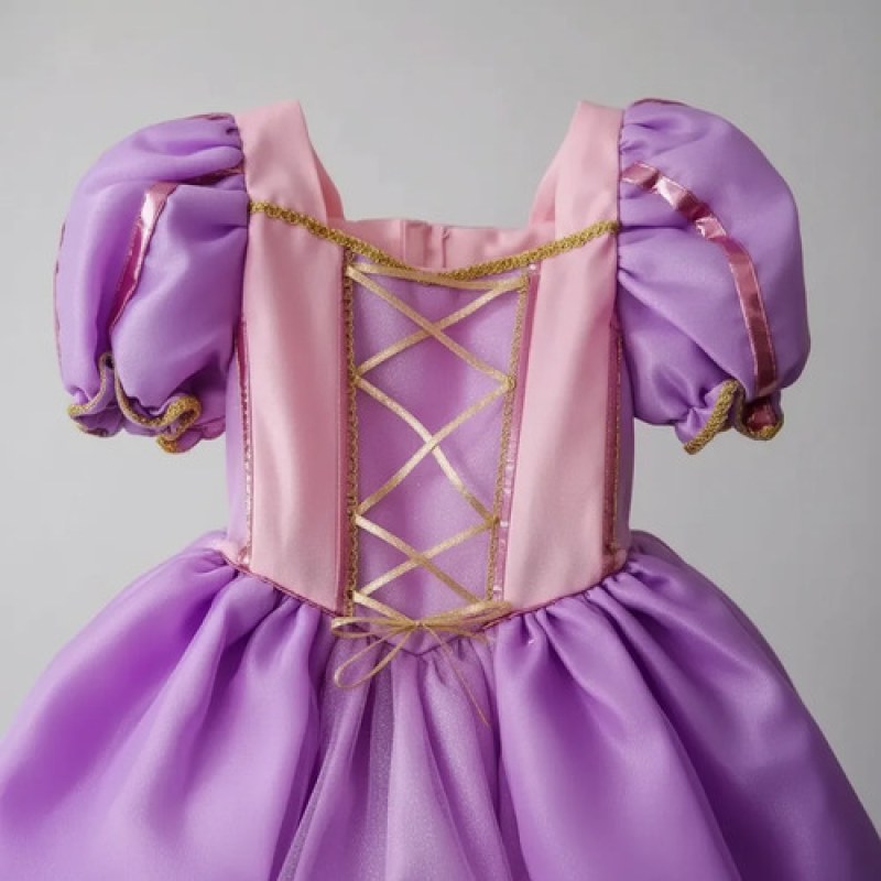 Vestido Disfraz Princesa Rapunzel #mlpos_4 | Color: Lila #color_lila | Talla: 10 #sku_mlm1315797545-173710393183 #sku_mlm1315797545-174088266719