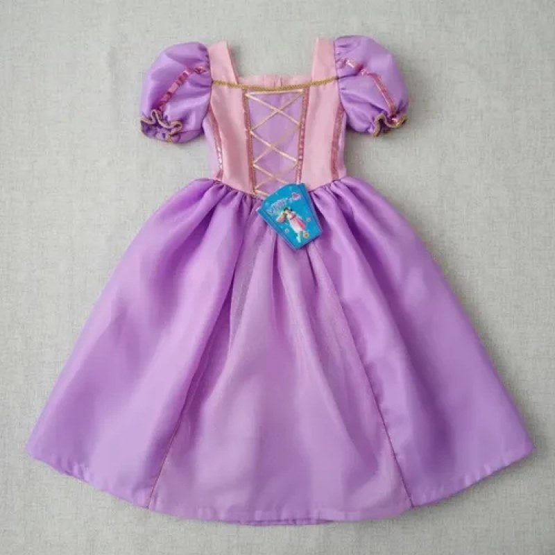Vestido Disfraz Princesa Rapunzel #mlpos_6 | Color: Lila #color_lila | Talla: 10 #sku_mlm1315797545-173710393183 #sku_mlm1315797545-174088266719