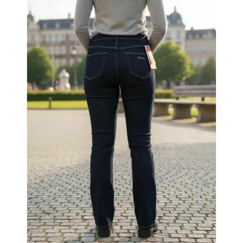 Pantalon Dama Mezclilla Recto Tallas Extras Scandia Suavizado 3080 40 #mlpos_2 #sku_3080svd40