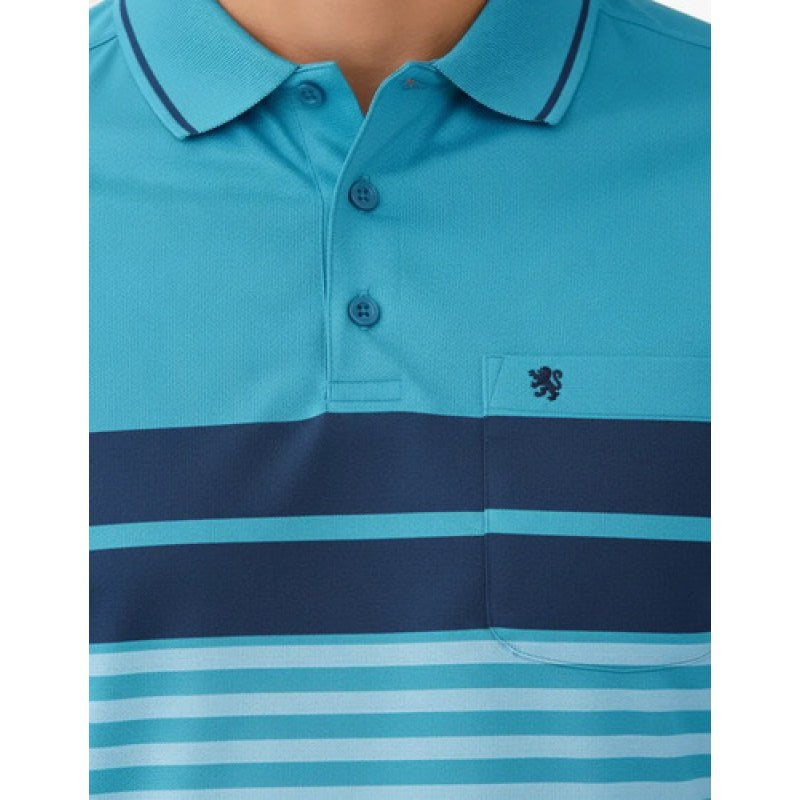 Playera Polo Manchester Hombre Clima Cool #mlpos_122 | Color: Azul 9162-17 #color_azul_9162-17 #sku_916217m #sku_nnw262-azul-9162-17-xg