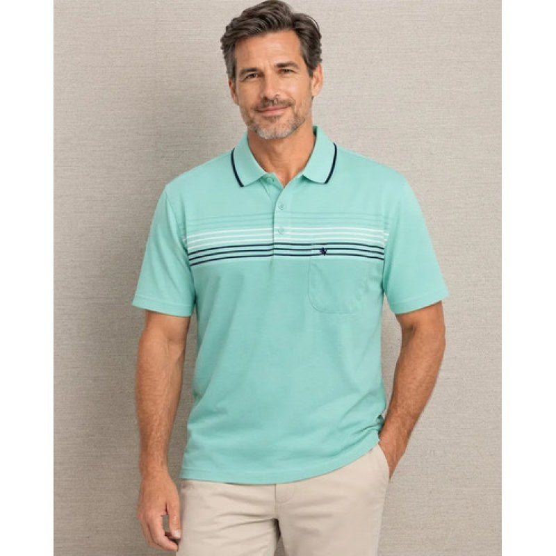 Playera Polo Manchester Hombre Clima Cool #mlpos_143 | Color: AQUA 9462-01 #color_aqua_9462-01 #sku_aqua9462-01g #sku_aqua9462-01m #sku_aqua9462-01xg
