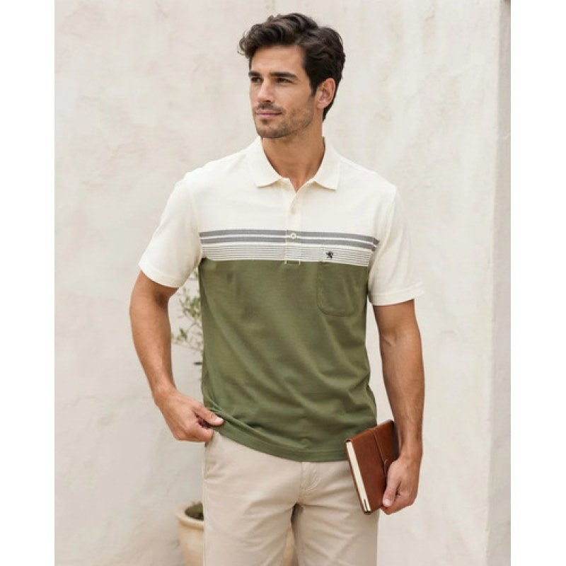Playera Polo Manchester Hombre Clima Cool #mlpos_146 | Color: Verde 9462-03 #color_verde_9462-03 #sku_verde9462-03g #sku_verde9462-03m #sku_verde9462-03xg