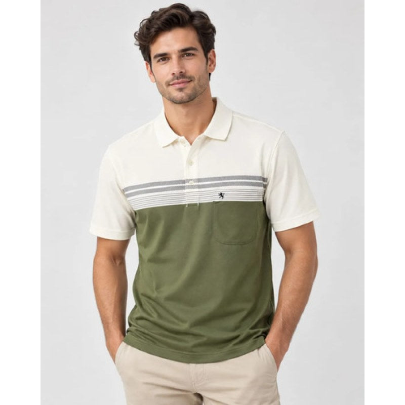 Playera Polo Manchester Hombre Clima Cool #mlpos_147 | Color: Verde 9462-03 #color_verde_9462-03 #sku_verde9462-03g #sku_verde9462-03m #sku_verde9462-03xg