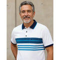 Playera Polo Manchester Hombre Clima Cool #mlpos_1 | Color: Turquesa 9162-11 #color_turquesa_9162-11 #sku_ma02916211g #sku_ma02916211m #sku_ma02916211xg