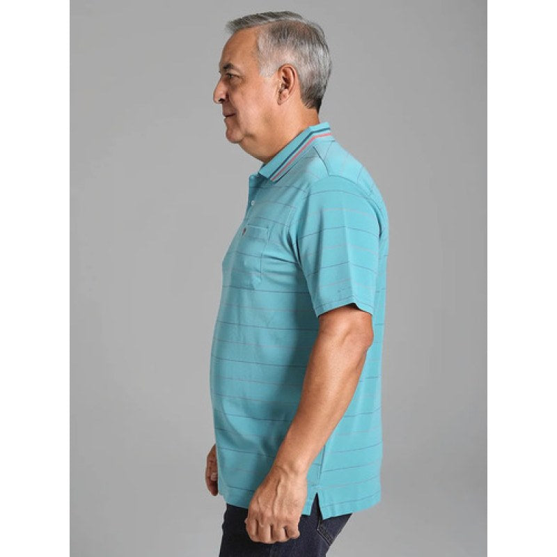 Playera Polo Manchester Hombre Clima Cool #mlpos_23 | Color: Azul 1473D #color_azul_1473d #sku_1473dazlch