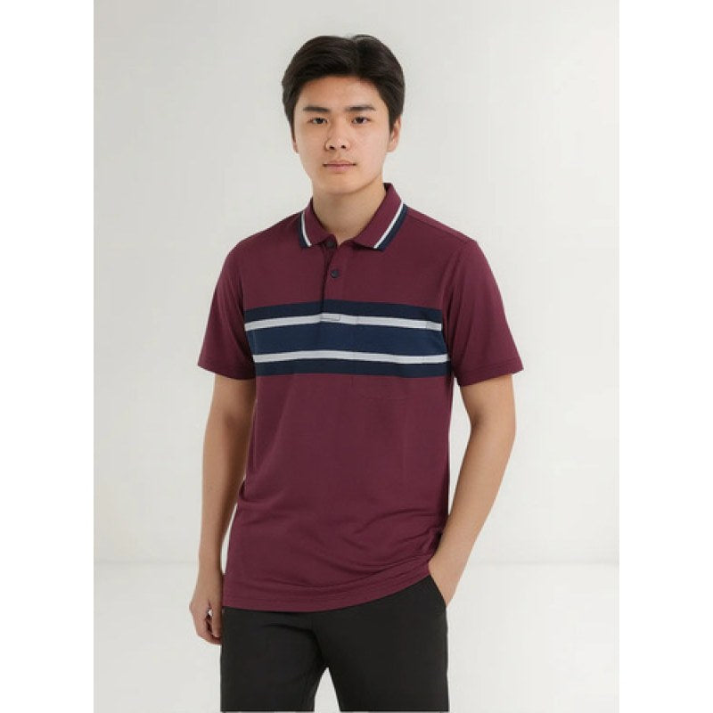 Playera Polo Manchester Hombre Clima Cool #mlpos_35 | Color: Guinda-13 #color_guinda-13 #sku_ma029142gndch