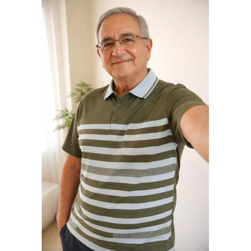 Playera Polo Manchester Hombre Clima Cool #mlpos_39 | Color: Verde 05 #color_verde_05 #sku_ma029142vrdm