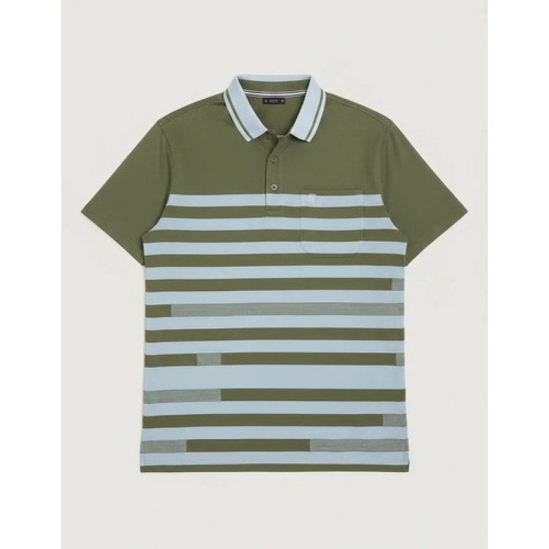Playera Polo Manchester Hombre Clima Cool #mlpos_42 | Color: Verde 05 #color_verde_05 #sku_ma029142vrdm