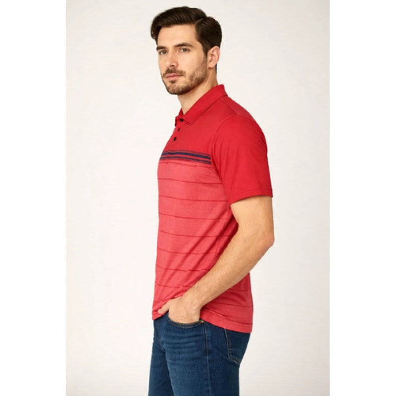 Playera Polo Manchester Hombre Clima Cool #mlpos_54 | Color: Shedron-19 #color_shedron-19 #sku_ma029442sdrnch