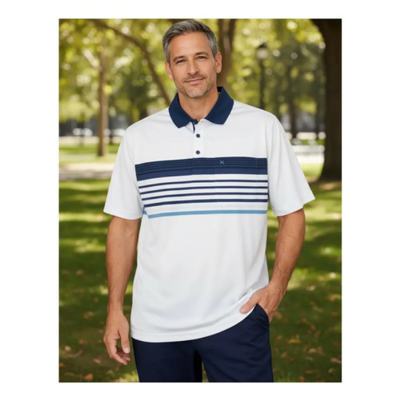 Playera Polo Manchester Hombre Clima Cool #mlpos_69 | Color: Morado 9162-11 #color_morado_9162-11 #sku_916211g #sku_916211m #sku_916211xg