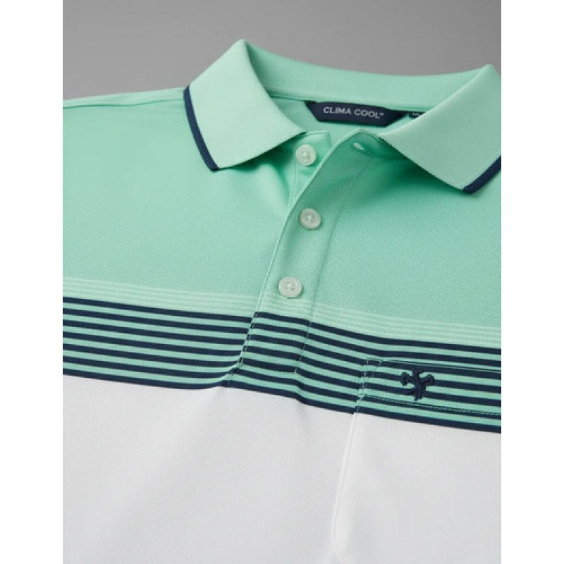 Playera Polo Manchester Hombre Clima Cool #mlpos_78 | Color: Verde 9162-03 #color_verde_9162-03 #sku_916203g #sku_916203m