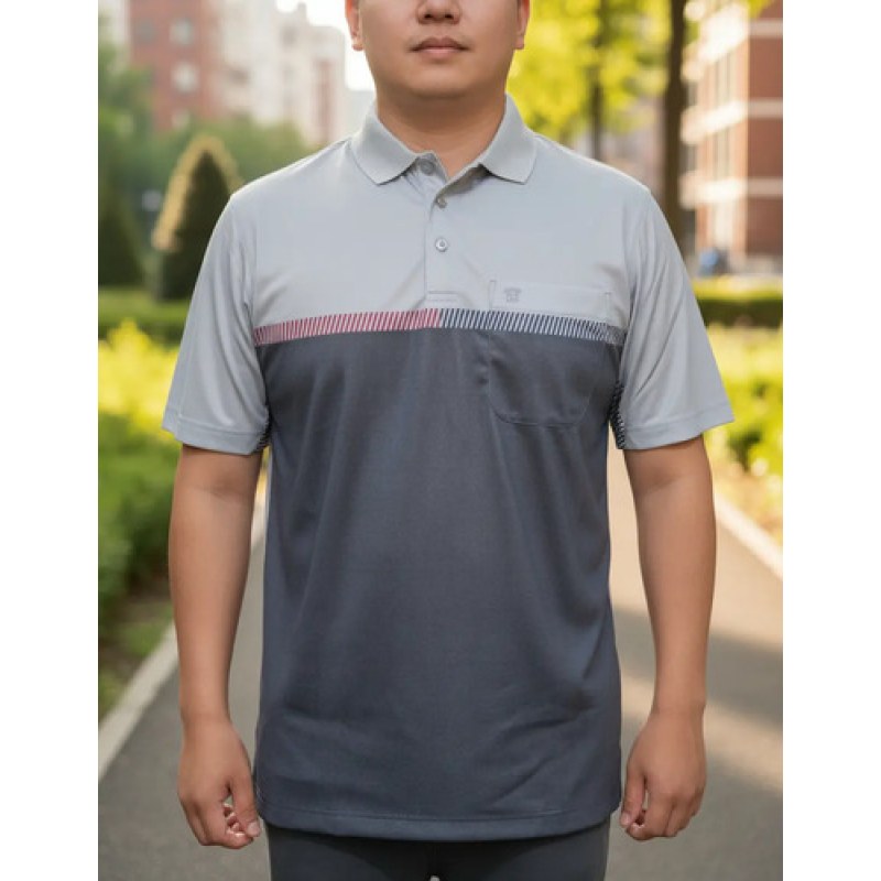 Playera Polo Manchester Hombre Clima Cool #mlpos_80 | Color: Negro 9452-07 #color_negro_9452-07 #sku_945207xg #sku_nnw262-negro-9452-07-m