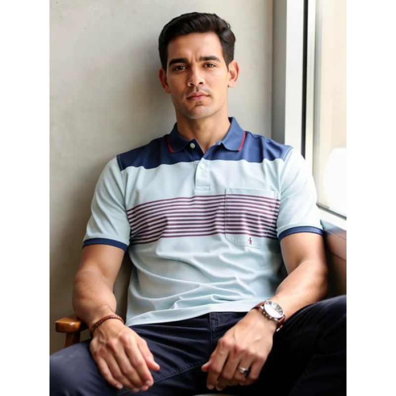 Playera Polo Manchester Hombre Clima Cool #mlpos_82 | Color: Blanco-15 #color_blanco-15 #sku_blano15ch #sku_blano15m