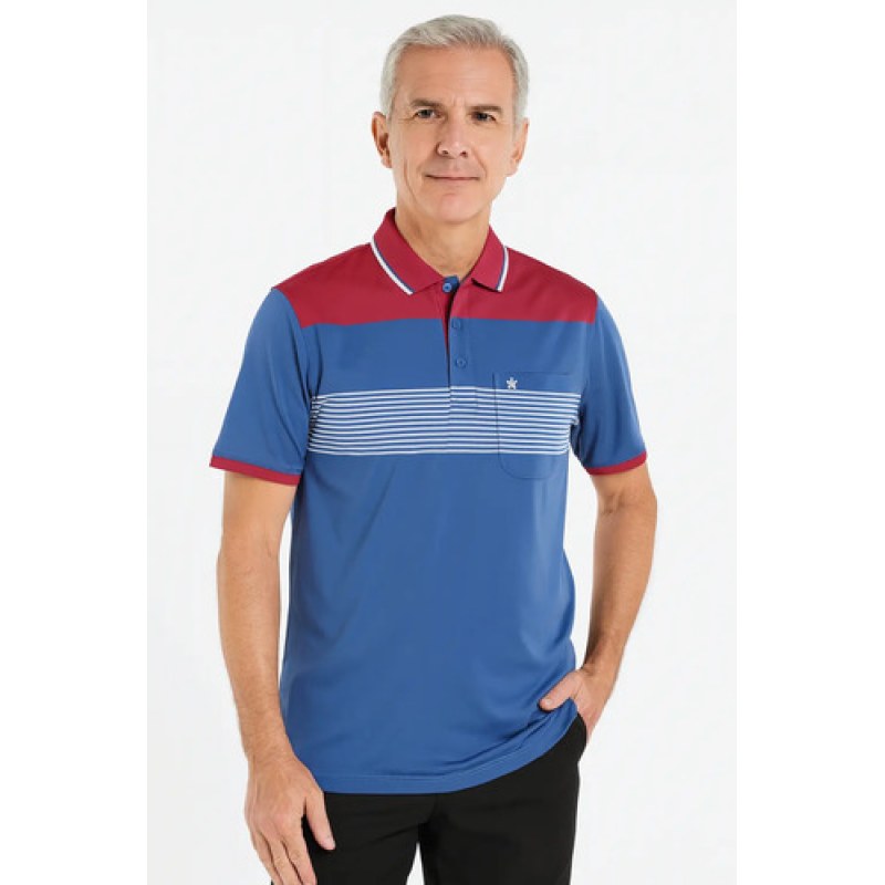 Playera Polo Manchester Hombre Clima Cool #mlpos_86 | Color: Marino-15 #color_marino-15 #sku_ma029142mnch