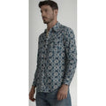 Camisa Vaquera Caballero Wrangler 20x Manga Larga #mlpos_8 | Color: Azul 3566 #color_azul_3566 #sku_mlm1323198622-189276479617 #sku_mlm1323198622-189276479619