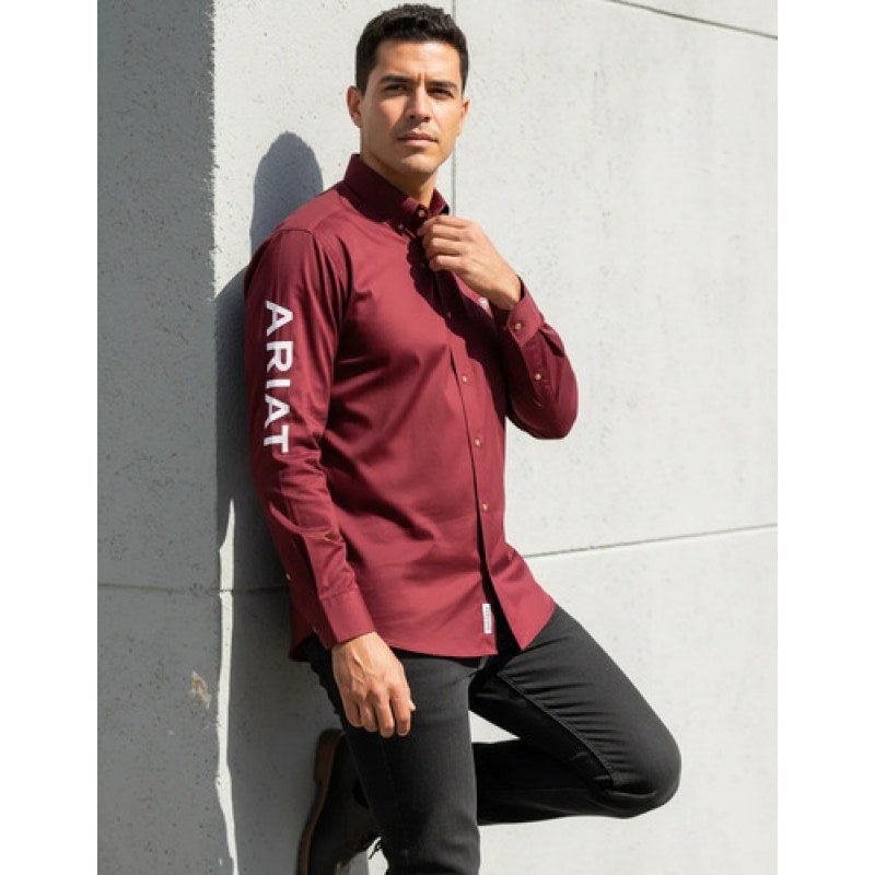 Camisa Bordada Vaquera Caballero Ariat Logos #mlpos_10 | Color: 10034233 #color_10034233 #sku_10034233vns #sku_10034233vnxl #sku_mlm1323204126-188871397857