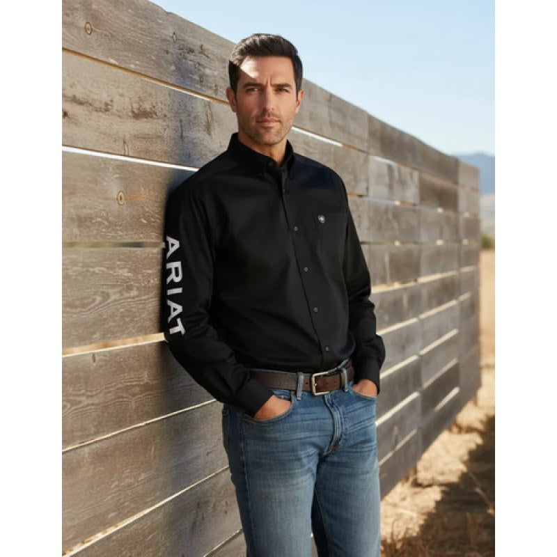 Camisa Bordada Vaquera Caballero Ariat Logos #mlpos_2 | Color: 10034231 #color_10034231 #sku_10034231l #sku_10034231m #sku_10034231s #sku_10034231xl #sku_10034231xs #sku_10034231xxl