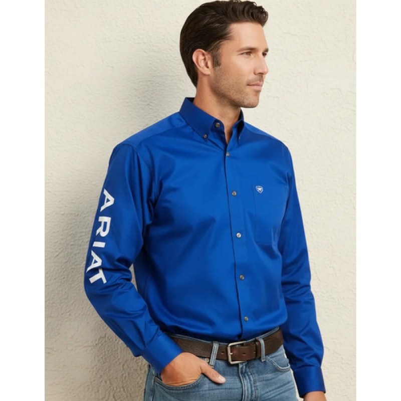 Camisa Bordada Vaquera Caballero Ariat Logos #mlpos_6 | Color: 10034232 #color_10034232 | Talla: L #sku_10034232ryl
