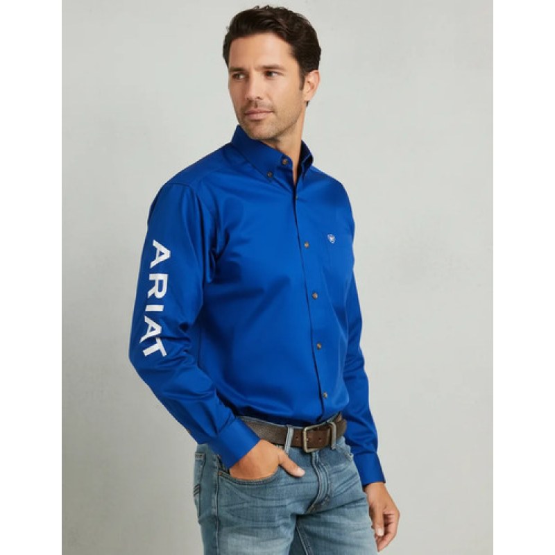 Camisa Bordada Vaquera Caballero Ariat Logos #mlpos_7 | Color: 10034232 #color_10034232 | Talla: L #sku_10034232ryl