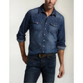 Camisa Mezclilla Vaquera Ariat Classic Fit Demin Shirt Stone 3464 S #mlpos_1 #sku_10033464stns