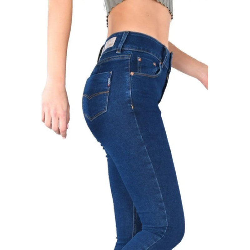 Pantalon Oggi Jeans Katia Super Skinny Dama Pretina Alta #mlpos_16 | Color: Graze #color_graze #sku_mlm1332203954-191414736145 #sku_mlm1332203954-195799847137