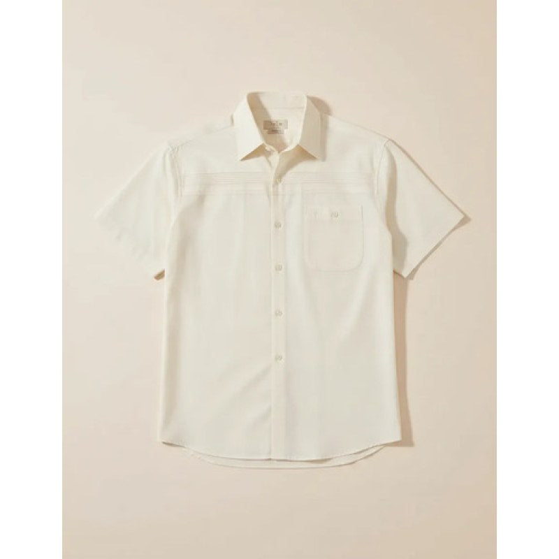 Camisa Chazarilla Yale Classic Fit Manga Corta #mlpos_15 | Color: 3458-65 Beige #color_3458-65_beige | Talla: 2XG #sku_23983458bg2xl