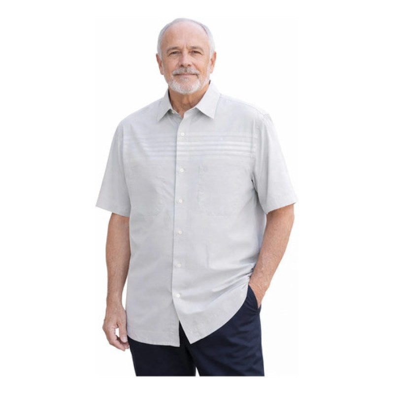 Camisa Chazarilla Yale Classic Fit Manga Corta #mlpos_48 | Color: Gris 7283-03 #color_gris_7283-03 #sku_mlm1356875363-200292851505 #sku_mlm1356875363-200292851511
