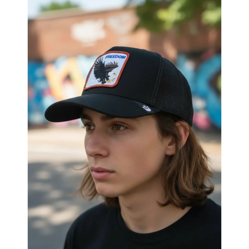 Gorra Vaquera Goorin Bros Unisex  Negro Freedom Unitalla #mlpos_3 #sku_gobrsgrrvquni