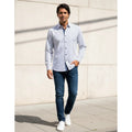 Camisa Icy Denver Clasica Casual  #mlpos_1 | Color: Blanco lunas #color_blanco_lunas #sku_cchlunch
