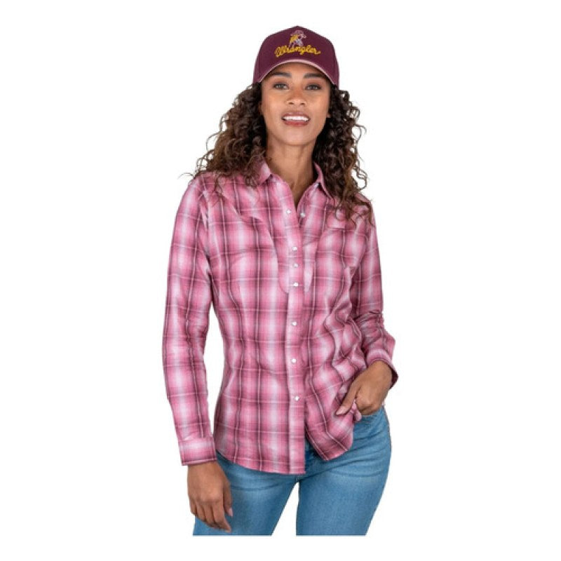 Blusa Vaquera Estampada Wrangler Manga Larga #mlpos_31 | Color: Rosa 9474 #color_rosa_9474 #sku_112389474ch #sku_112389474g #sku_112389474m #sku_112389474xl #sku_112389474xxl
