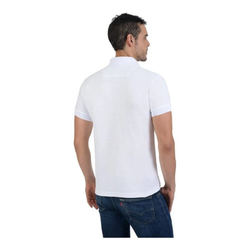 Playera Polo Básica Nowblack Para Caballero Manga Corta #mlpos_4 | Color: Blanco #color_blanco #sku_nwblckplyplbcch #sku_nwblckplyplbcxl #sku_nwblckplyplbcxxl